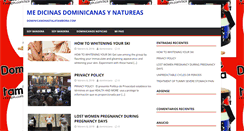 Desktop Screenshot of dominicanohastalatambora.com